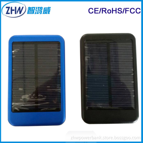 Solar Power Bank 5000mAh, Portable Charger Solar External Battery